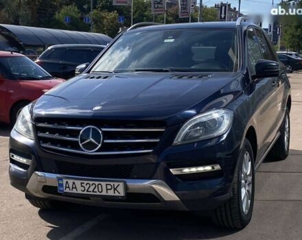 Синий Мерседес М-Класс, объемом двигателя 2.1 л и пробегом 307 тыс. км за 21999 $, фото 1 на Automoto.ua