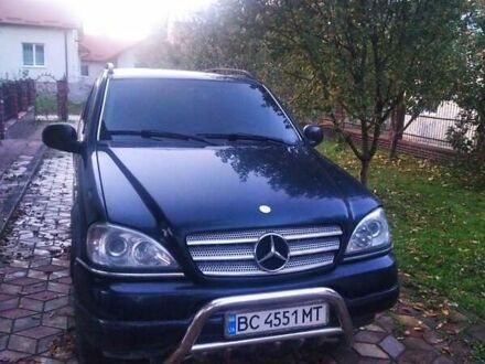 Синий Мерседес М-Класс, объемом двигателя 2.7 л и пробегом 339 тыс. км за 5700 $, фото 1 на Automoto.ua