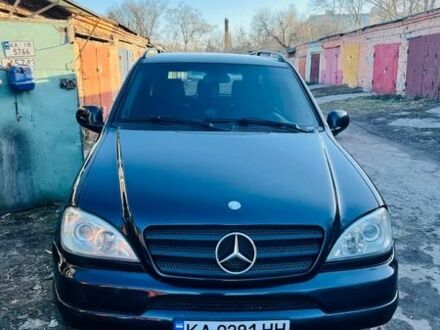 Синій Мерседес М-Клас, об'ємом двигуна 3.2 л та пробігом 325 тис. км за 4600 $, фото 1 на Automoto.ua