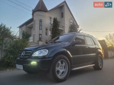 Мерседес М-Класс 2002 в Виннице на Automoto.ua Синий Мерседес М-Класс, объемом двигателя 5 л и пробегом 372 тыс. км за 7900 $, фото 1 на Automoto.ua