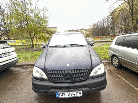 Мерседес М-Класс 2002 в Кривом Роге на Automoto.ua Синий Мерседес М-Класс, объемом двигателя 2.7 л и пробегом 275 тыс. км за 3900 $, фото 1 на Automoto.ua