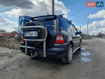 Мерседес М-Класс 2002 в Городок на Automoto.ua Синий Мерседес М-Класс, объемом двигателя 2.7 л и пробегом 305 тыс. км за 7300 $, фото 1 на Automoto.ua