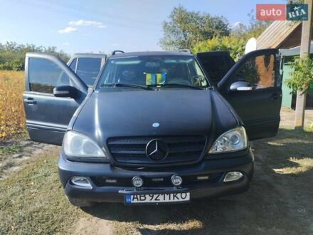 Синий Мерседес М-Класс, объемом двигателя 2.7 л и пробегом 320 тыс. км за 4800 $, фото 1 на Automoto.ua