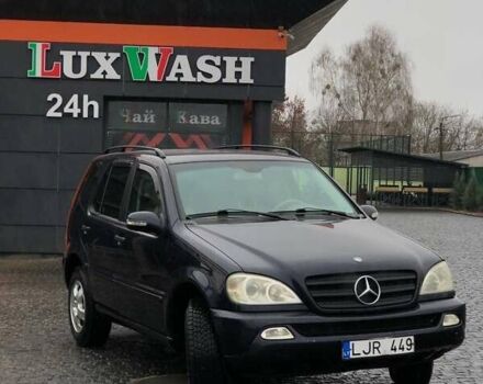 Синій Мерседес М-Клас, об'ємом двигуна 2.7 л та пробігом 360 тис. км за 4800 $, фото 1 на Automoto.ua