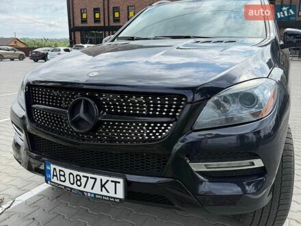 Синій Мерседес М-Клас, об'ємом двигуна 3 л та пробігом 187 тис. км за 19950 $, фото 1 на Automoto.ua