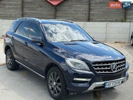 Синій Мерседес М-Клас, об'ємом двигуна 2.2 л та пробігом 290 тис. км за 15500 $, фото 1 на Automoto.ua