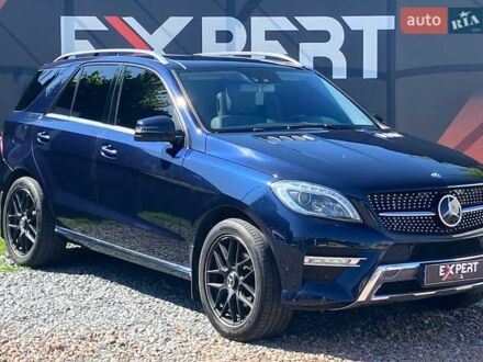 Мерседес М-Класс 2013 в Львове на Automoto.ua Синий Мерседес М-Класс, объемом двигателя 2.99 л и пробегом 220 тыс. км за 24490 $, фото 1 на Automoto.ua