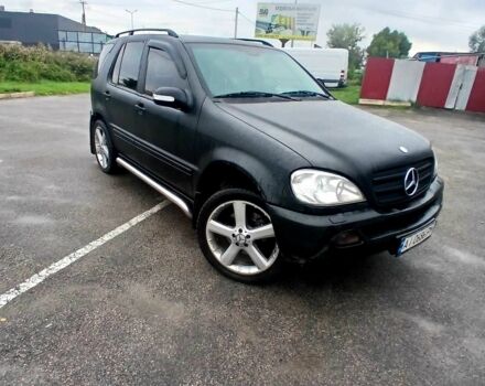 Чорний Мерседес МЛ 320, об'ємом двигуна 3.2 л та пробігом 400 тис. км за 5800 $, фото 2 на Automoto.ua