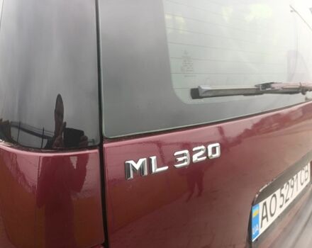 Красный Мерседес МЛ 320, объемом двигателя 3.2 л и пробегом 350 тыс. км за 5699 $, фото 8 на Automoto.ua