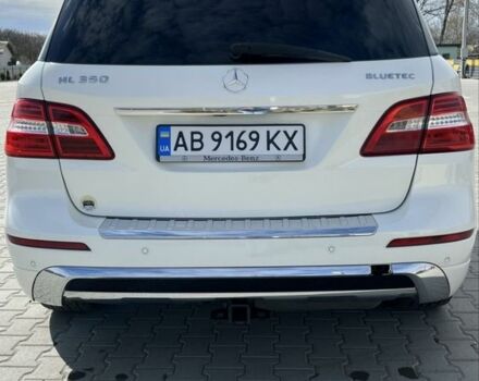 Белый Мерседес МЛ 350, объемом двигателя 3 л и пробегом 204 тыс. км за 19500 $, фото 10 на Automoto.ua