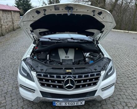 Белый Мерседес МЛ 350, объемом двигателя 3 л и пробегом 131 тыс. км за 22700 $, фото 14 на Automoto.ua