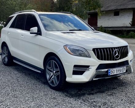 Білий Мерседес МЛ 350, об'ємом двигуна 3 л та пробігом 245 тис. км за 23700 $, фото 1 на Automoto.ua