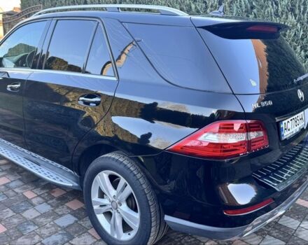 Чорний Мерседес МЛ 350, об'ємом двигуна 3 л та пробігом 184 тис. км за 18900 $, фото 3 на Automoto.ua