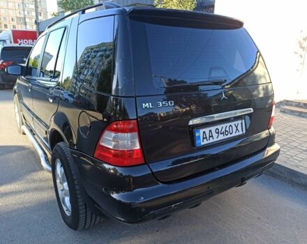 Черный Мерседес МЛ 350, объемом двигателя 3.7 л и пробегом 350 тыс. км за 5950 $, фото 11 на Automoto.ua