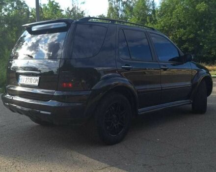 Черный Мерседес МЛ 350, объемом двигателя 3.7 л и пробегом 325 тыс. км за 5555 $, фото 8 на Automoto.ua