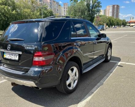 Мерседес МЛ 350 2008 у Броварах на Automoto.ua Чорний Мерседес МЛ 350, об'ємом двигуна 3.5 л та пробігом 163 тис. км за 11000 $, фото 3 на Automoto.ua