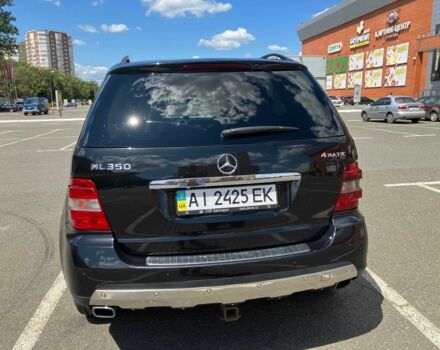 Мерседес МЛ 350 2008 у Броварах на Automoto.ua Чорний Мерседес МЛ 350, об'ємом двигуна 3.5 л та пробігом 163 тис. км за 11000 $, фото 2 на Automoto.ua