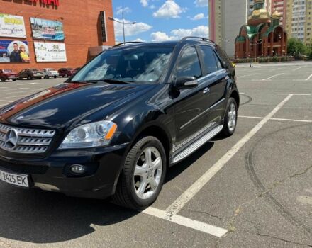 Мерседес МЛ 350 2008 у Броварах на Automoto.ua Чорний Мерседес МЛ 350, об'ємом двигуна 3.5 л та пробігом 163 тис. км за 11000 $, фото 14 на Automoto.ua