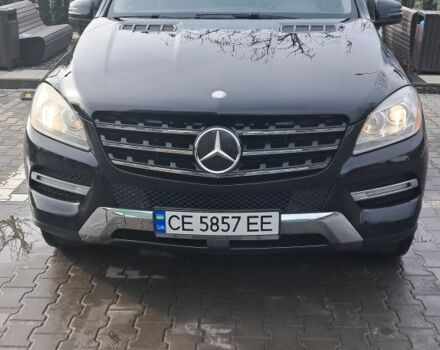 Чорний Мерседес МЛ 350, об'ємом двигуна 3 л та пробігом 2 тис. км за 24500 $, фото 1 на Automoto.ua