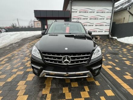 Мерседес МЛ 350 2014 у Львові на Automoto.ua Чорний Мерседес МЛ 350, об'ємом двигуна 3 л та пробігом 289 тис. км за 20450 $, фото 1 на Automoto.ua