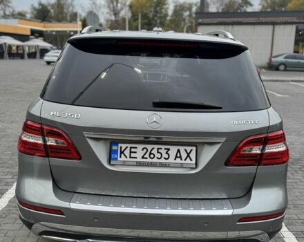 Мерседес МЛ 350 2012 у Дніпро (Дніпропетровську) на Automoto.ua Сірий Мерседес МЛ 350, об'ємом двигуна 3 л та пробігом 235 тис. км за 21500 $, фото 2 на Automoto.ua