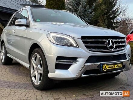 Мерседес МЛ 350 2013 у Львові на Automoto.ua Сірий Мерседес МЛ 350, об'ємом двигуна 3 л та пробігом 118 тис. км за 27250 $, фото 1 на Automoto.ua