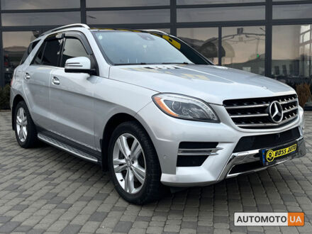 Мерседес МЛ 350 2014 у Мукачеве на Automoto.ua Сірий Мерседес МЛ 350, об'ємом двигуна 3 л та пробігом 131 тис. км за 26000 $, фото 1 на Automoto.ua