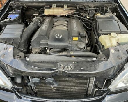 Черный Мерседес МЛ 500, объемом двигателя 5 л и пробегом 378 тыс. км за 7100 $, фото 15 на Automoto.ua