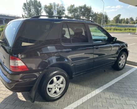 Черный Мерседес МЛ 500, объемом двигателя 5 л и пробегом 378 тыс. км за 7100 $, фото 6 на Automoto.ua