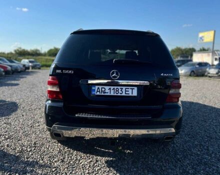 Чорний Мерседес МЛ 500, об'ємом двигуна 5.5 л та пробігом 200 тис. км за 8999 $, фото 3 на Automoto.ua
