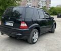 Черный Мерседес МЛ 55 АМГ, объемом двигателя 5.4 л и пробегом 124 тыс. км за 12000 $, фото 1 на Automoto.ua