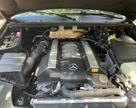 Черный Мерседес МЛ 55 АМГ, объемом двигателя 5.4 л и пробегом 125 тыс. км за 12000 $, фото 2 на Automoto.ua