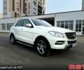 Белый Мерседес МЛ класс, объемом двигателя 2.2 л и пробегом 150 тыс. км за 22000 $, фото 1 на Automoto.ua