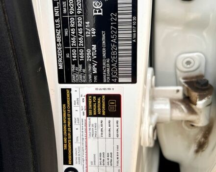 Мерседес МЛ класс 2014 в Запорожье на Automoto.ua Белый Мерседес МЛ класс, объемом двигателя 3 л и пробегом 262 тыс. км за 29800 $, фото 9 на Automoto.ua