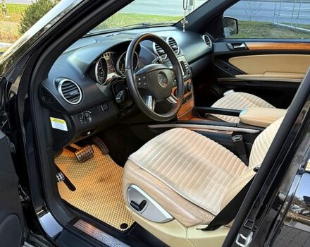 Черный Мерседес МЛ класс, объемом двигателя 3.5 л и пробегом 360 тыс. км за 12000 $, фото 7 на Automoto.ua