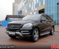 Чорний Мерседес МЛ класс, об'ємом двигуна 3 л та пробігом 255 тис. км за 25000 $, фото 1 на Automoto.ua