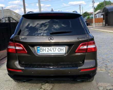 Коричневый Мерседес МЛ класс, объемом двигателя 3.5 л и пробегом 257 тыс. км за 15900 $, фото 10 на Automoto.ua