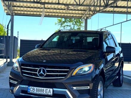 Мерседес МЛ класс 2014 в Чернигове на Automoto.ua Коричневый Мерседес МЛ класс, объемом двигателя 3 л и пробегом 230 тыс. км за 21500 $, фото 1 на Automoto.ua