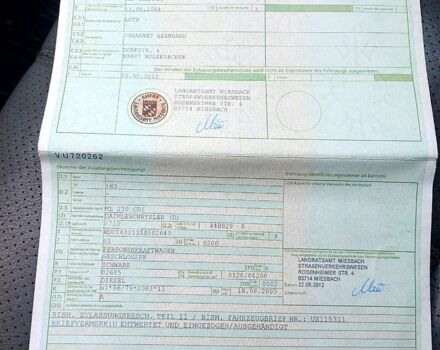 Мерседес МЛ класс, об'ємом двигуна 2.7 л та пробігом 367 тис. км за 3800 $, фото 10 на Automoto.ua