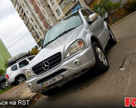 Мерседес МЛ класс 2001 в Киеве на Automoto.ua Серый Мерседес МЛ класс, объемом двигателя 4.3 л и пробегом 270 тыс. км за 6500 $, фото 9 на Automoto.ua