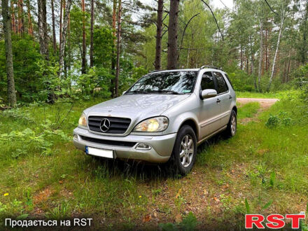 Мерседес МЛ класс 2002 в Чернигове на Automoto.ua Серый Мерседес МЛ класс, объемом двигателя 2.7 л и пробегом 400 тыс. км за 4000 $, фото 1 на Automoto.ua