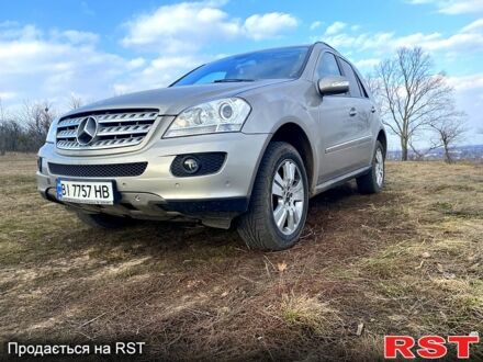 Мерседес ML-Class 2006 у Лубнах на Automoto.ua Сірий Мерседес ML-Class, об'ємом двигуна 3 л та пробігом 316 тис. км за 11500 $, фото 1 на Automoto.ua