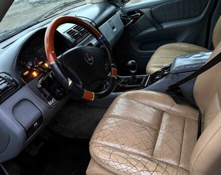 Синий Мерседес МЛ класс, объемом двигателя 2.7 л и пробегом 243 тыс. км за 3600 $, фото 6 на Automoto.ua