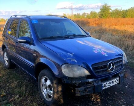 Синій Мерседес ML-Class, об'ємом двигуна 2.7 л та пробігом 250 тис. км за 3999 $, фото 3 на Automoto.ua