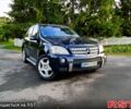 Синий Мерседес МЛ класс, объемом двигателя 3.5 л и пробегом 280 тыс. км за 9999 $, фото 1 на Automoto.ua