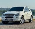 Белый Мерседес МЛ, объемом двигателя 5.5 л и пробегом 250 тыс. км за 14500 $, фото 1 на Automoto.ua