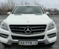 Белый Мерседес МЛ, объемом двигателя 3 л и пробегом 160 тыс. км за 22300 $, фото 1 на Automoto.ua