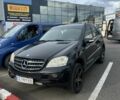Черный Мерседес МЛ, объемом двигателя 3 л и пробегом 245 тыс. км за 9700 $, фото 1 на Automoto.ua