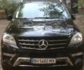 Черный Мерседес МЛ, объемом двигателя 3 л и пробегом 167 тыс. км за 21900 $, фото 1 на Automoto.ua