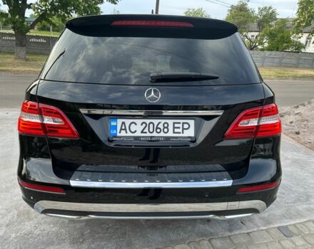 Черный Мерседес МЛ, объемом двигателя 3 л и пробегом 299 тыс. км за 18700 $, фото 10 на Automoto.ua